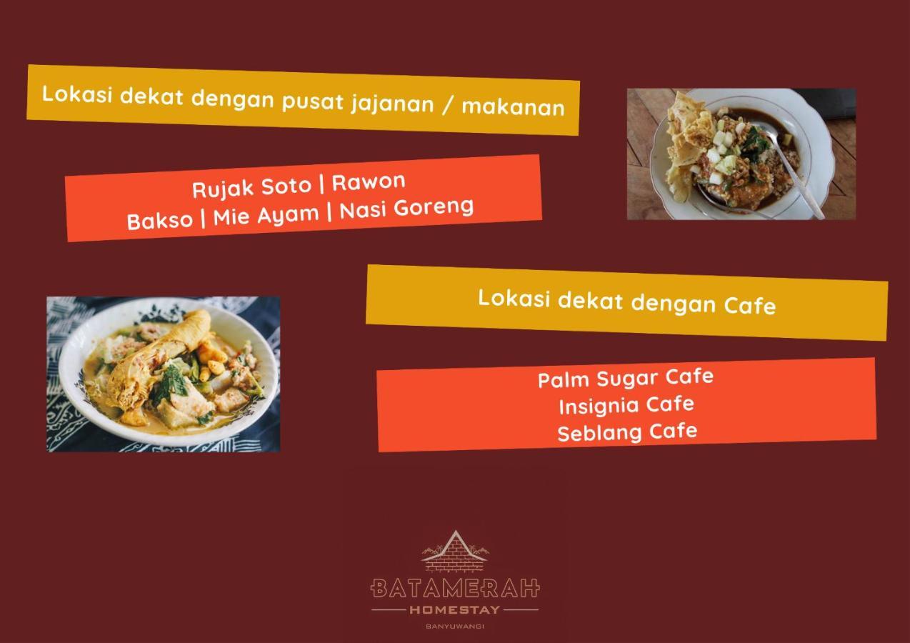 Bata Merah Homestay Banyuwangi  Extérieur photo